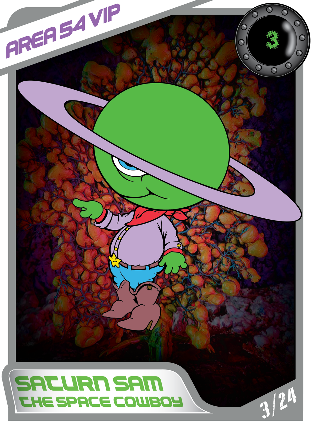 Saturn Sam The Space Cowboy